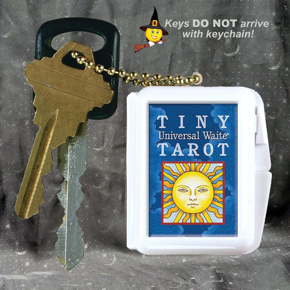 πππ²ππ‘ππ’π§ TINY UNIVERSAL WAITE TAROT CARDS Divination FortuneTelling NEW - Picture 6 of 9